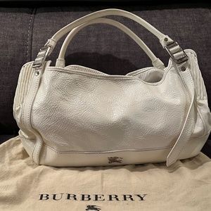 Burberry hobo handbag with shoulder strap